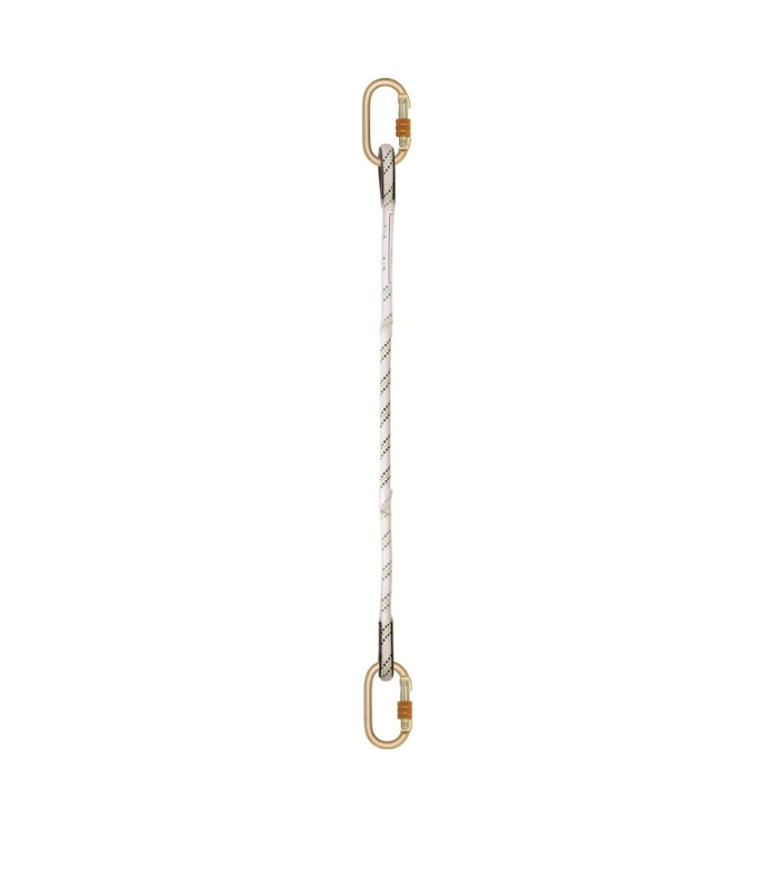 Kİ283 Kemer Sabitleme Halatı Statik Lanyard Çift Karabinalı