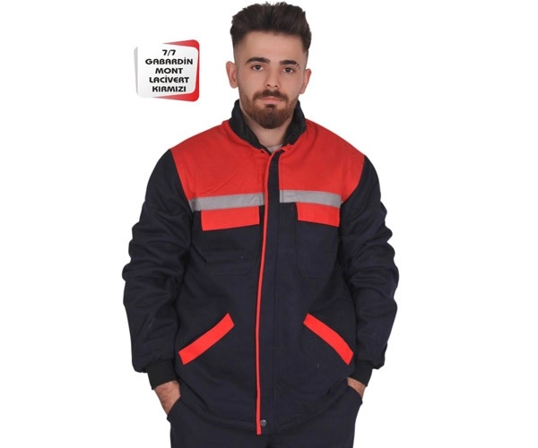 7/7 Gabardin Mont 7/7 Gabardin Mont Lacivert Kırmızı