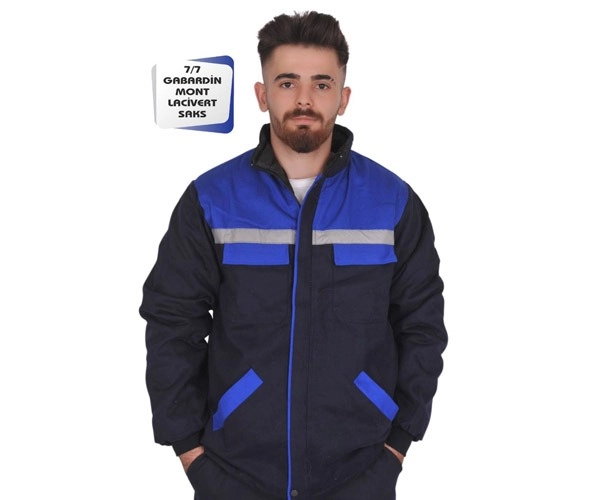 7/7 Gabardin Mont Lacivert Saks