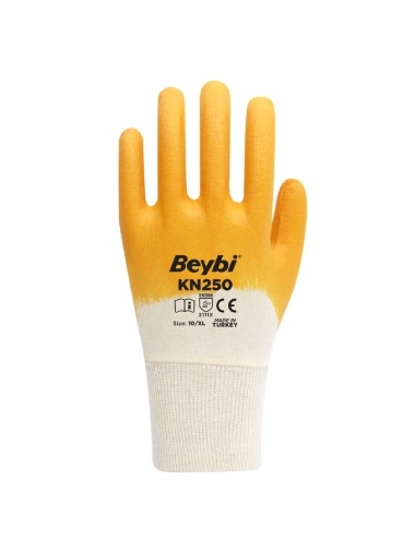 KN250 Pamuklu Nitril Eldiven