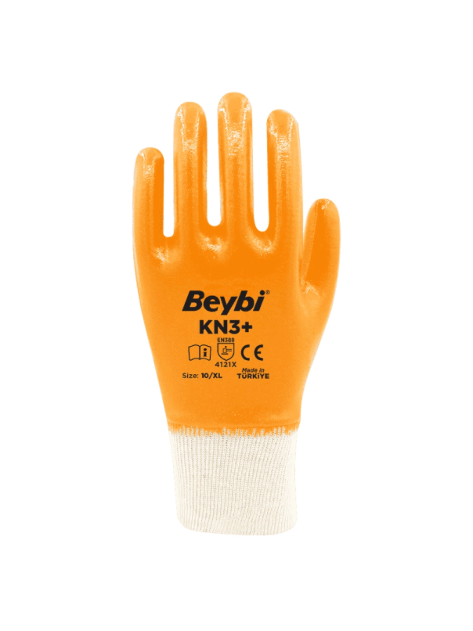 KN3 + Pamuk Nitril Eldiven