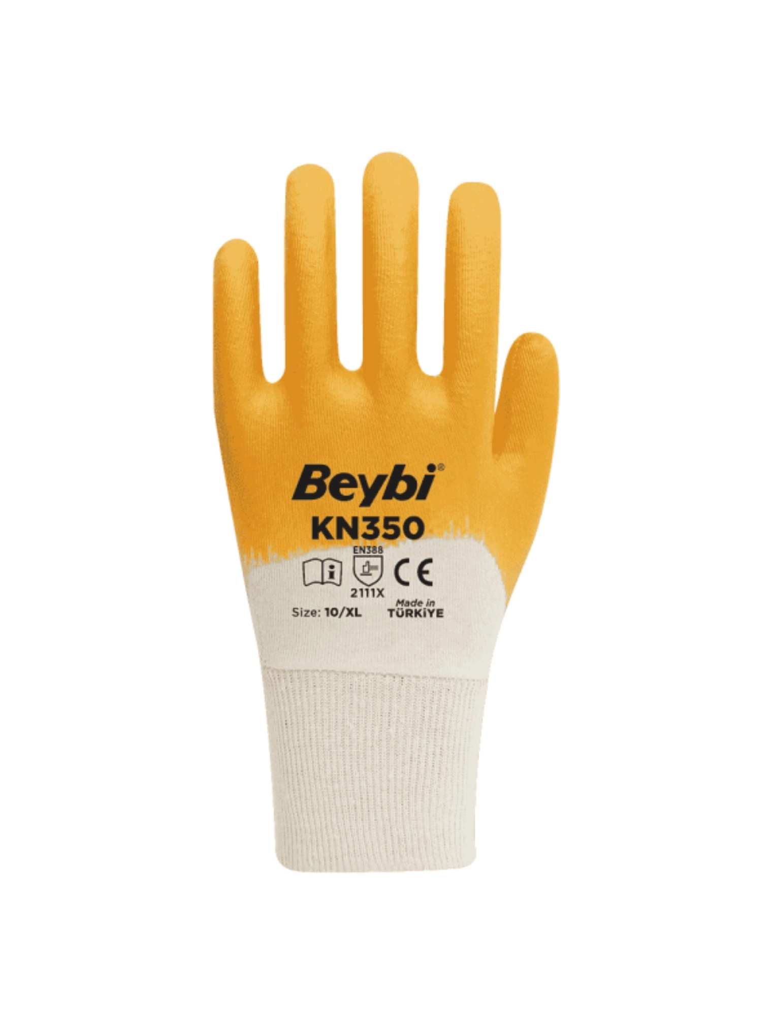 KN350 Pamuk Nitril Eldiven