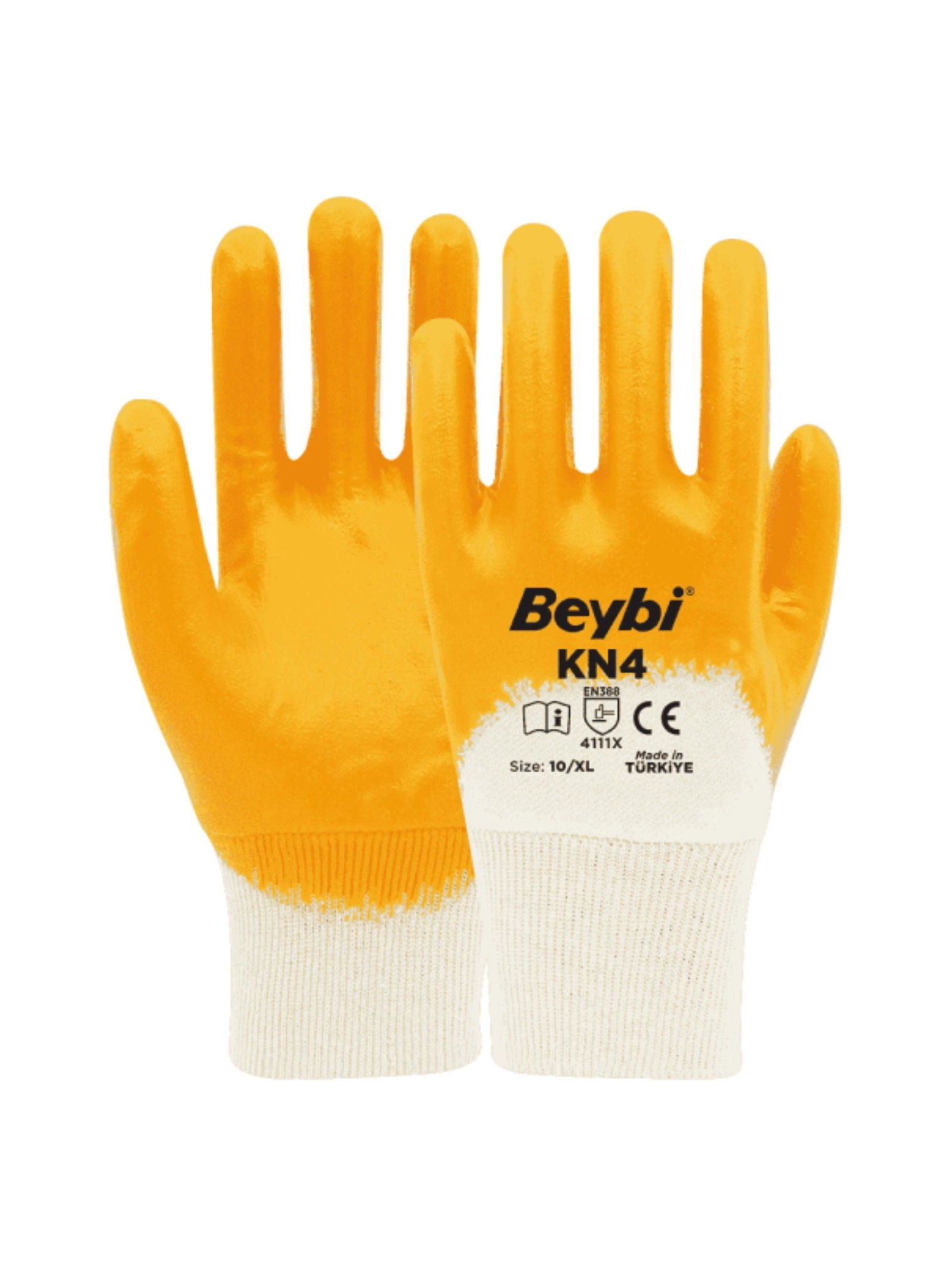 KN4 Pamuk Nitril Eldiven