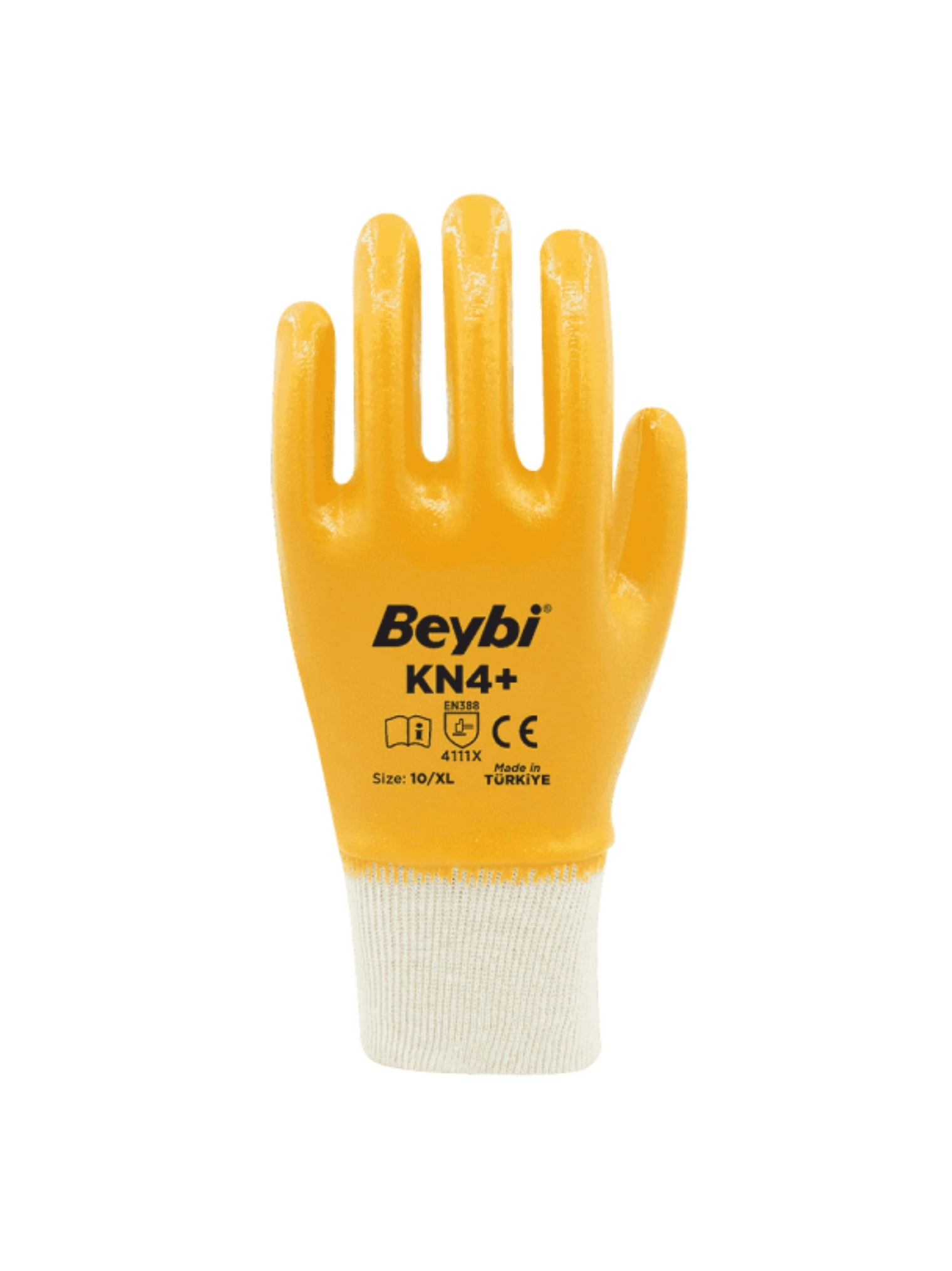 KN4+ Pamuk Nitril Eldiven