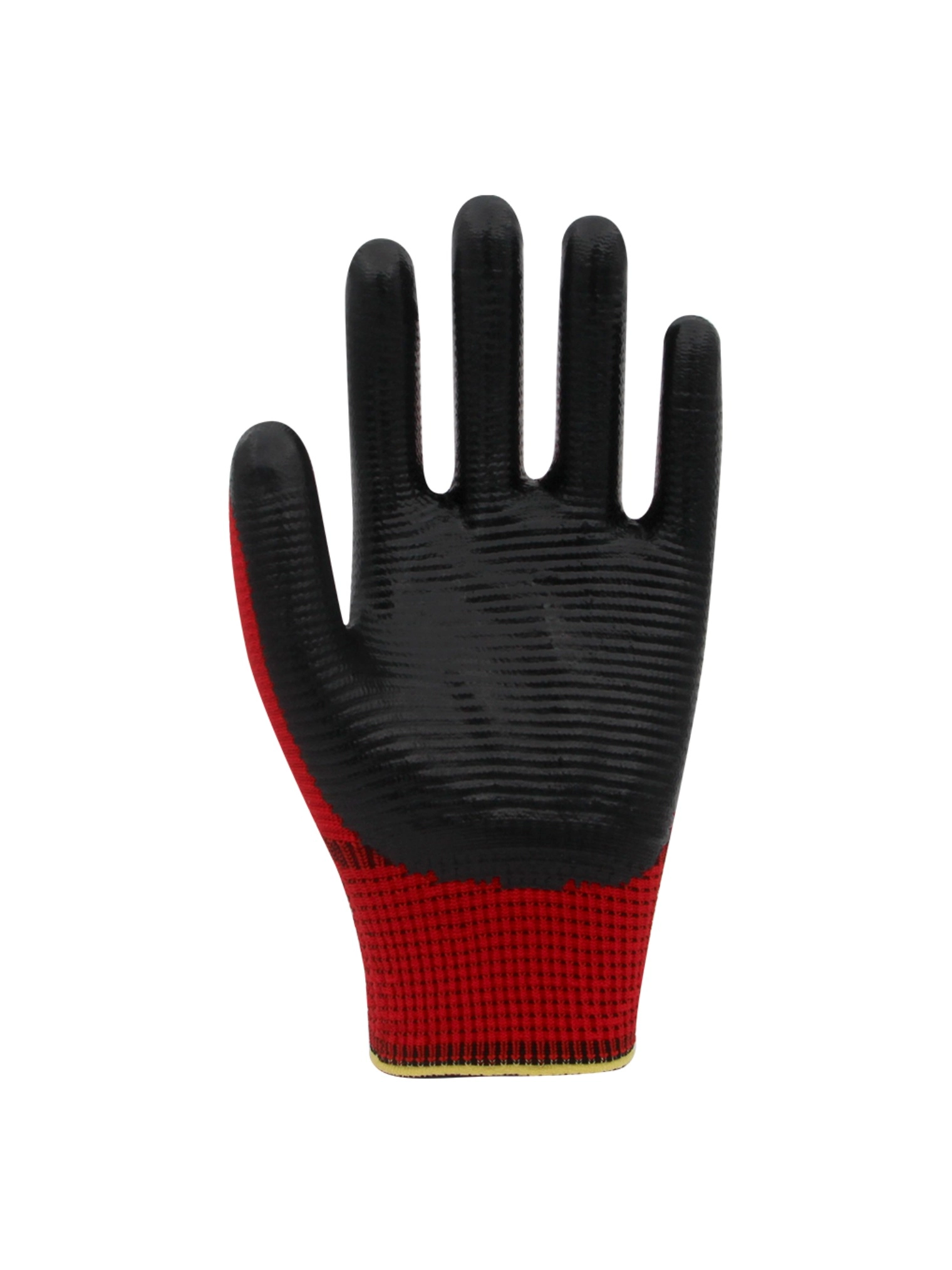 PN Zebra Polyester Örme Nitril Eldiven