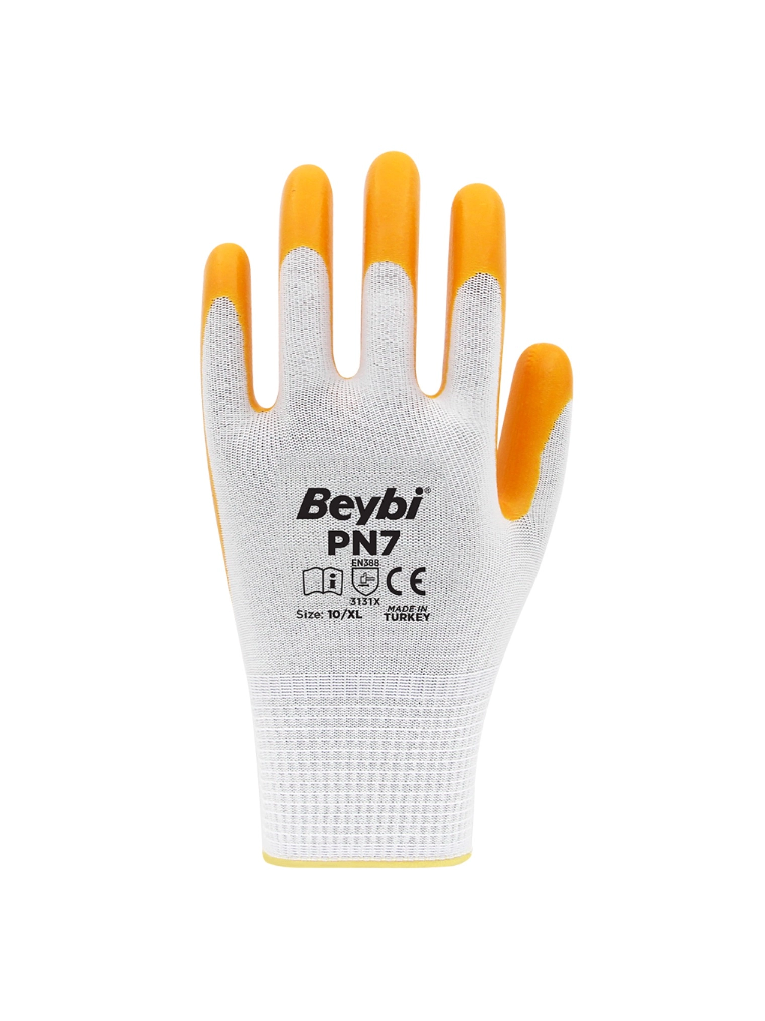 PN7 Polyester Örme Nitril Eldiven