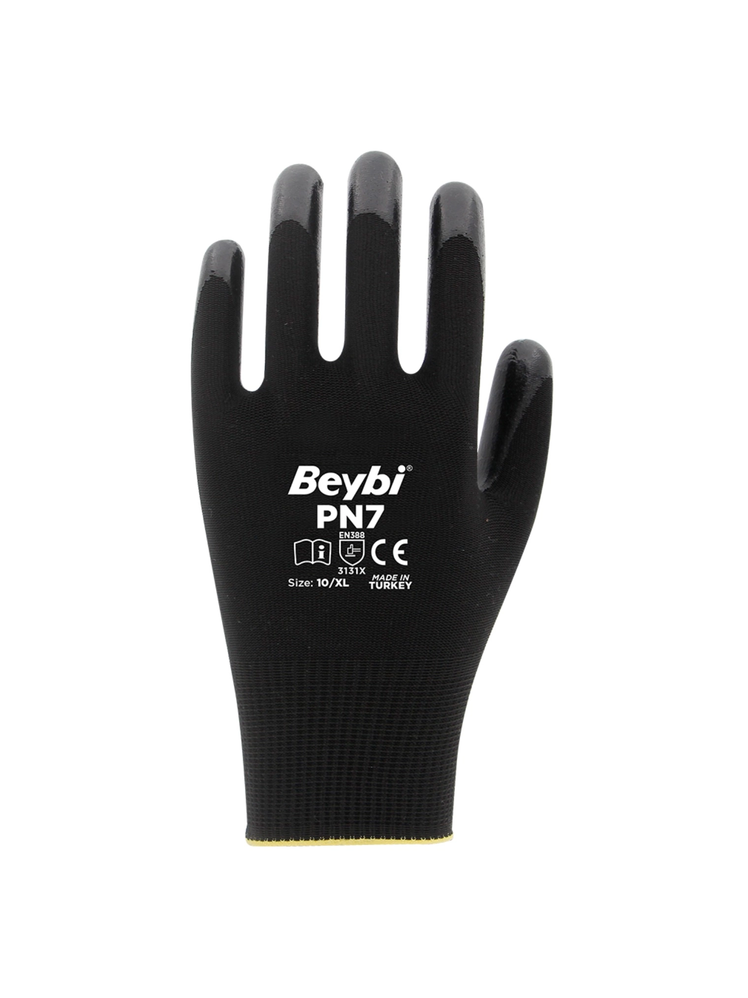 PN7 Polyester Örme Nitril Eldiven