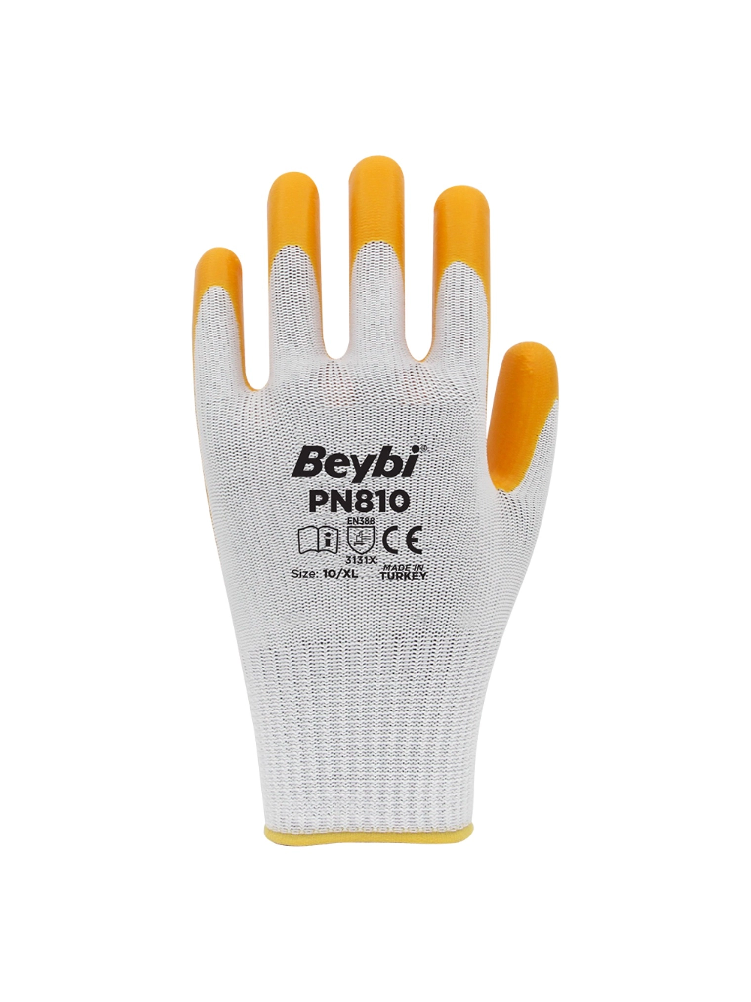 PN810 Polyester Örme Nitril Eldiven