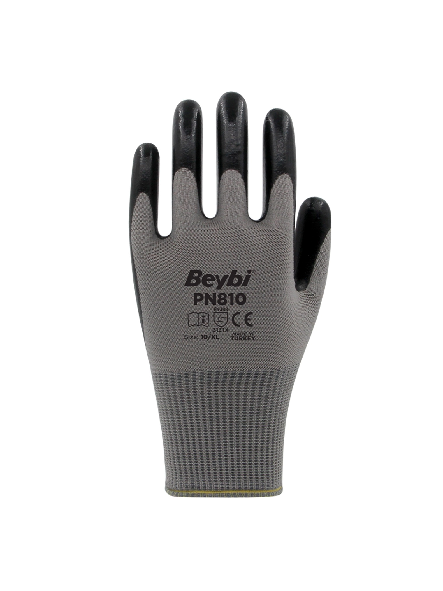 PN810 Polyester Örme Nitril Eldiven