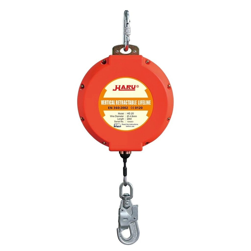 KD25 Geri sarımlı Düşüş Durdurucu Çelik Halatlı 25 mt. (YOYO) HARU
