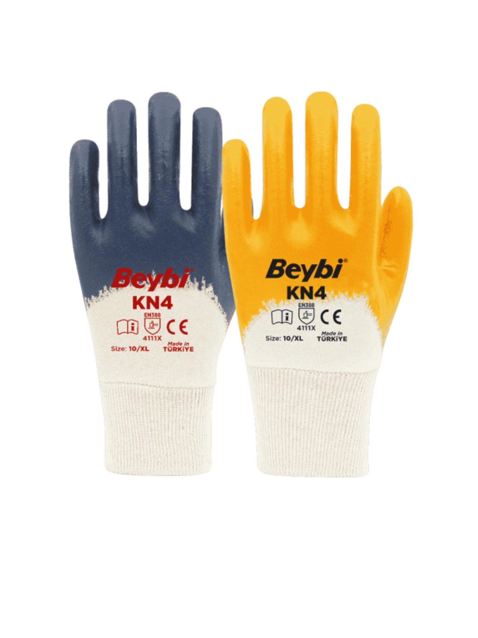 KN4 Pamuk Nitril Eldiven